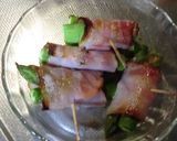 アスパラのベーコン巻きならトースターで作り方4写真