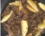 筍と牛肉の甘辛ひやむぎ作り方4写真