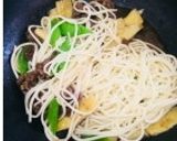 筍と牛肉の甘辛ひやむぎ作り方6写真