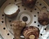 美味しすぎっ☆揚げない里芋のゴマ団子♪作り方1写真