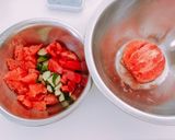 きらきら♩夏♩グレープふるーる冷麺作り方4写真
