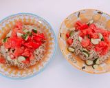 きらきら♩夏♩グレープふるーる冷麺作り方7写真