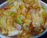 野菜ジュースDEキャベツグラタン♪作り方3写真