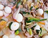 具だくさんのお家で作るあんかけ揚げそば作り方7写真