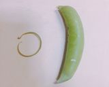 スナップエンドウの副菜作り方1写真