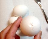 我が家の、ゆで卵^_^固めバージョン作り方3写真