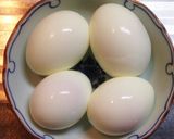 我が家の、ゆで卵^_^固めバージョン作り方9写真