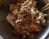 納豆とおからの卵白炒め作り方4写真