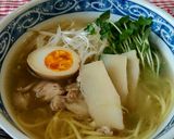 ヤマキ基本のだしで鶏塩ラーメン作り方4写真