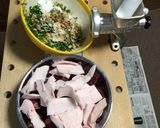 猪肉で餃子作り方1写真