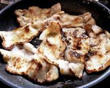 簡単！豚肉と梅ダレさっぱり焼き！作り方5写真