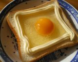 生卵をポンッ☆エッグマヨ✿トースト作り方1写真