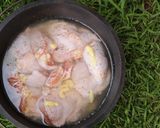 ダッチオーブンで作るアジアン鶏めし！作り方2写真