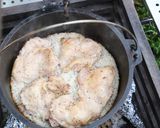 ダッチオーブンで作るアジアン鶏めし！作り方3写真