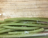 フキの下処理と和だしカレー風味作り方2写真