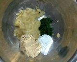 離乳食中期後期バナナとほうれん草のおやき作り方3写真
