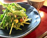 速攻完成☆豆苗のねばねばサラダ作り方3写真