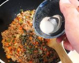 ひき肉のレタス巻き^_^作り方7写真