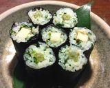 海苔巻き　ご飯粒が指につかない裏技作り方5写真
