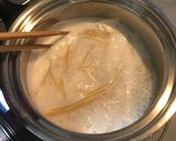 お鍋一つで即席！和風クリームスパゲティ作り方2写真