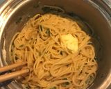 お鍋一つで即席！和風クリームスパゲティ作り方5写真