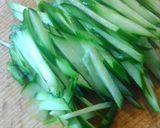 レンジで簡単副菜!キュウリのぽん酢和え作り方1写真