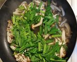 ニラたましめじ作り方5写真