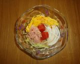 寒天野菜ジュースXヨーグルト=最強パフェ作り方5写真