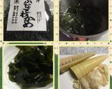 ごま油香る♡筍とワカメのきんぴら♪作り方1写真