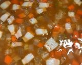 簡単！野菜ジュースでミネストローネ作り方3写真