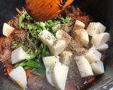 ウズベキスタン♡そば米の牛肉ご飯プロフ作り方7写真