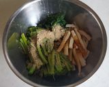 やちぶきとちくわのナムル風作り方6写真