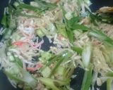 給料日前の１品☆とろりえのきｶﾆｶﾏ作り方2写真