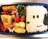キャラ弁♪キャラ弁スヌーピー簡単作り方1写真