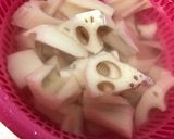 レンコンの食感を堪能☆ツナマヨ醤油作り方1写真