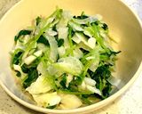 新玉ねぎと豆苗のサラダ作り方5写真