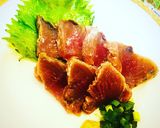 塩酒粕で旨♪カツオのお刺身&たたき風作り方3写真
