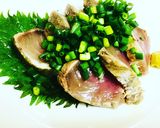塩酒粕で旨♪カツオのお刺身&たたき風作り方4写真