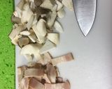 簡単、絶品エノキベーコンバター醤油パスタ作り方1写真