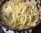 簡単、絶品エノキベーコンバター醤油パスタ作り方5写真
