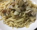 簡単、絶品エノキベーコンバター醤油パスタ作り方6写真