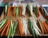 テーブルグリルで野菜肉巻き＆焼おにぎり作り方4写真