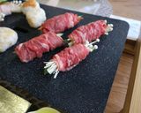 テーブルグリルで野菜肉巻き＆焼おにぎり作り方6写真