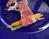 テーブルグリルで野菜肉巻き＆焼おにぎり作り方5写真