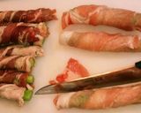 アスパラ豚肉巻き 甘辛しょうが焼き作り方3写真