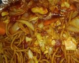 完熟トマトホール缶風味をいかした焼きそば作り方3写真