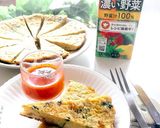 もっちり♡そうめん納豆オムレツ作り方5写真