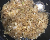 簡単絶品★玉ねぎとひき肉の焼肉風味炒め作り方2写真