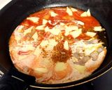 野菜ジュースde濃厚ベジクリームうどん♡作り方3写真