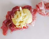 簡単!たっぷり野菜の豚コマ煮込みバーグ作り方3写真